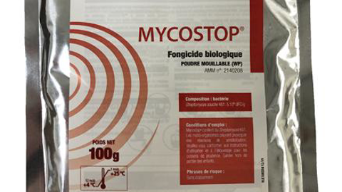 Mycostop est un fongicide de biocontrôle.